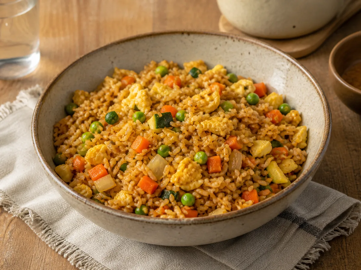 Riz sauté anti-gaspi